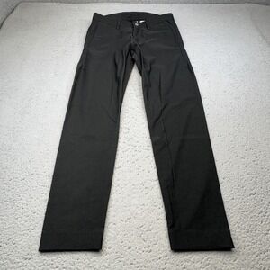 Outlier NYC Pants Men 30x29 Black Chinos Strongtwill Slim Straight Tech Portugal